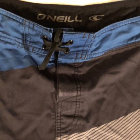 O’Neill Board Shorts Mens Gray Pocket Surf Wakeboard Swim - Picture 4 of 8